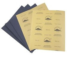 16PCS 115mm x 140mm WET DRY SANDPAPER 400 500 600 800 1000 1200 1500 2000 GRIT