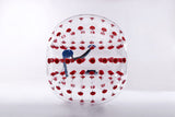 Red Color 1.5m (4.92ft) Body Zorb Inflatable Soccer Knocker Ball Bubble