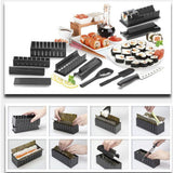 Sushi Maker Kit Rice Roll Mold Kitchen DIY Easy Chef Set Mould Roller Cutter