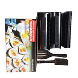 Sushi Maker Kit Rice Roll Mold Kitchen DIY Easy Chef Set Mould Roller Cutter
