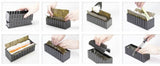 Sushi Maker Kit Rice Roll Mold Kitchen DIY Easy Chef Set Mould Roller Cutter