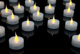 Smart Candle - 20 Flameless Tea Lights-Wind Proof tealight-Perfect for Weddings