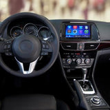 NEW Lanzar SDN698BX 7" Double DIN DVD Bluetooth CD AM/FM AUX Receiver Monitor