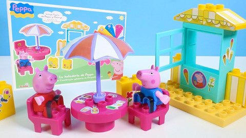 JazWares Peppa Pig - Ice Cream Construction Set