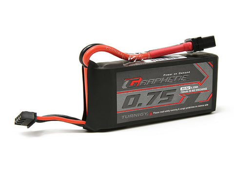 Turnigy Graphene 750mAh 3S 65C Lipo Pack (Short lead)