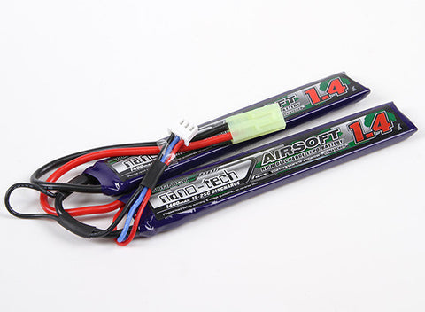 Turnigy nano-tech 1400mah 2S 15~25C Lipo AIRSOFT Pack