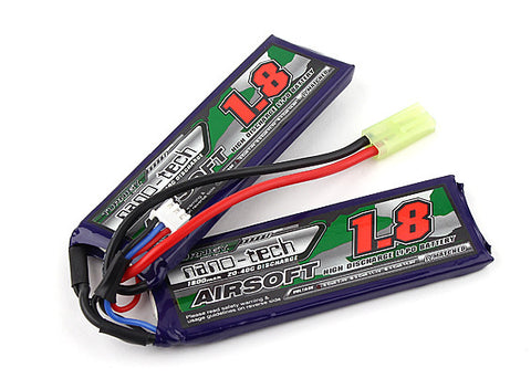 Turnigy nano-tech 1800mah 2S 20~40C Lipo AIRSOFT Pack