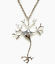Science 3D Neuron Pendant Necklace Boho Chic Long Thin Chain Nerve Cell GIFT