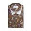 Mens 100% Cotton Regular Classic Fit Printed Paisley Floral Shirts S M L XL 4XL