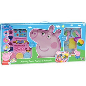 Peppa Pig Dough Activity Desk with Accessories