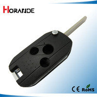 3 Buttons Remote Folding Key Shell For Honda Accord Civic