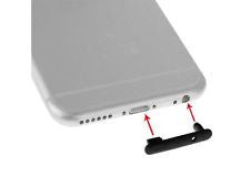 Apple iPhone 6s/6 Anti Dust Plug Guard Headphone Charger Port Cover Black x 5