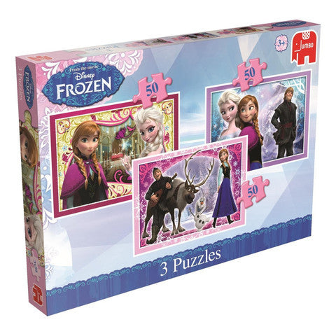 Jumbo Disney Frozen Puzzle 3x50 pcs