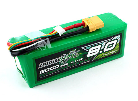 Multistar High Capacity 4S 8000mAh Multi-Rotor Lipo Pack