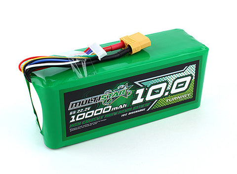 Multistar High Capacity 6S 10000mAh Multi-Rotor Lipo Pack