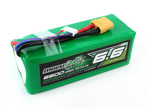 Multistar High Capacity 6S 6600mAh Multi-Rotor Lipo Pack
