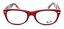 RAY BAN RB5184 5406 50/18 New MATTE RED Authentic MEN Women EYEGLASSES W/ CASE
