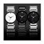 Fashion Men Women Analog Quartz Wrist Watch Stainless Steel Watches