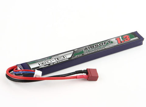 Turnigy nano-tech 1300mAh 2S 25~50C Lipo AIRSOFT Pack(T-connector)