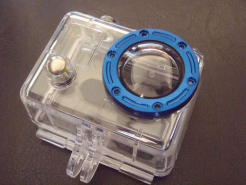 Aluminum Lens Ring mount scuba surf HD hero skydive flat curved tripod