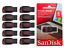Lot of 10 Sandisk Cruzer Blade 8GB 2.0 Usb Flash Drive MEMORY STICK WHOLESALE
