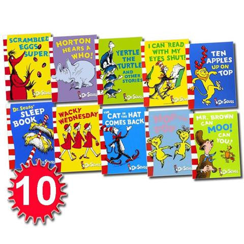 HarperCollins A Classic Case of Dr. Seuss 10 Books Collection Pack
