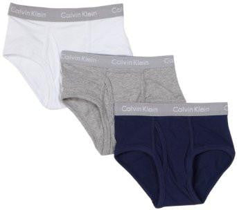 Calvin Klein Big Boys' 16/18 3-Pack Multi Brief, Mutlti, X-Large (CK001)