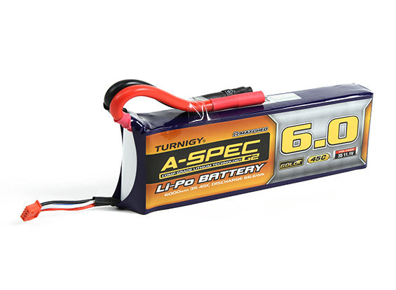 Turnigy nano-tech A-SPEC G2 6000mah 3S 45C Lipo Pack