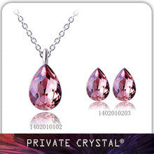 Charm Necklace With Earring / Necklace Jewelry