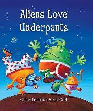 Simon & Schuster Aliens Love Underpants Collection - Alien Love Underpants