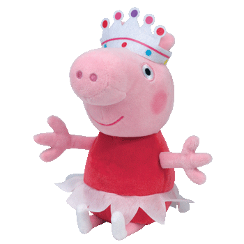 TY Inc Peppa Pig Buddy Ballerina Soft Toy
