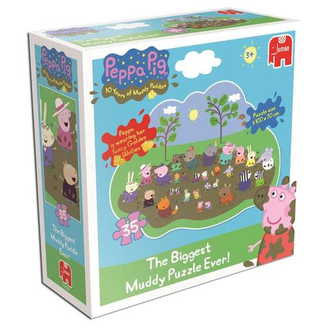 Jumbo Peppa Pig The Biggest Muddy Puzzle Ever