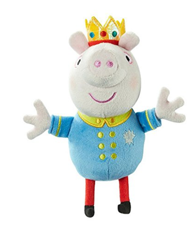 Peppa Pig Once Upon A Time Supersoft Collectable Prince George Beanie