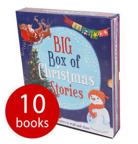 Little Tiger Press Big Box of Christmas Stories - 10 Books