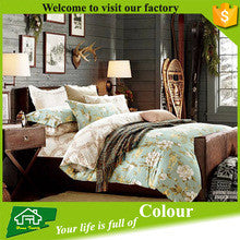 Printed comforter bedding sets