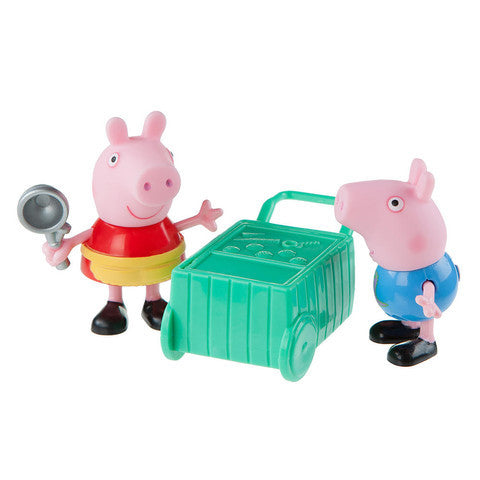 Jazwares Peppa Pig 3-inch Figure 2-Pack - George Ice Cream