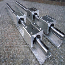 Sliding Rail System Linear Motion Guide SBR20 Linear Bearing with SBR20 Linear Block for Automation