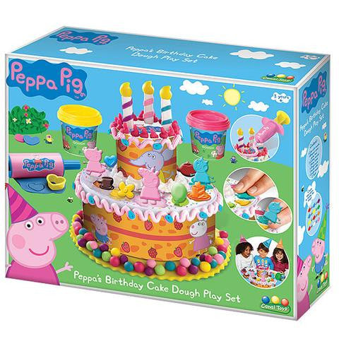 Peppa Pig Birthday Cake Dough Play Set