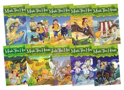 Red Fox Magic Tree House Collection - 10 Books