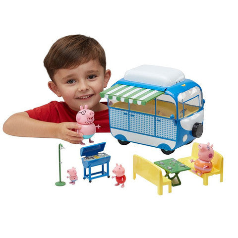 JazWares Peppa Pig Holiday Camper Van Playset
