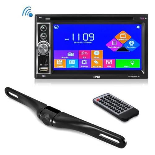 New PLDNV64BCM 6.5" In Dash Touchscreen CD/DVD Player Receiver GPS,Backup Camera