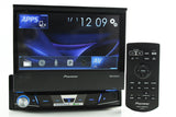 New Pioneer AVH-X6800DVD 7" Flip Out Dvd Cd Player Aux Usb 1 Din Car Audio