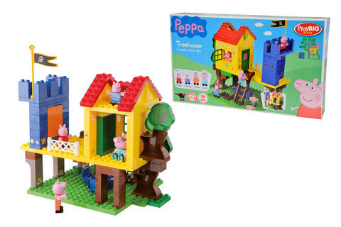 PlayBig Bloxx Peppa Pig Tree House Construction Set
