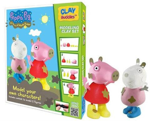 Clay Buddies Starter Pack (Clay Buddies) The Peppa Pig S2