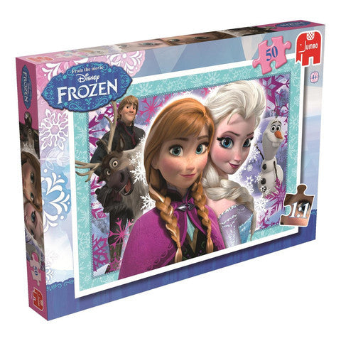 Jumbo Disney Frozen 50 Piece Jigsaw Puzzle