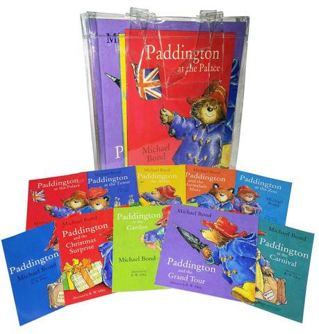 HarperCollins Paddington Bear 10 Books Collection Pack Set in Carrier Bag
