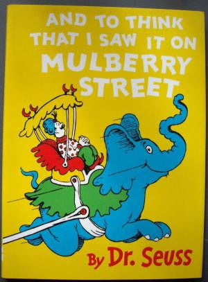 HarperCollins The Wonderful World of Dr. Seuss 20 Book - Dr. Seuss and to Think That I Saw It on Mulberry Street
