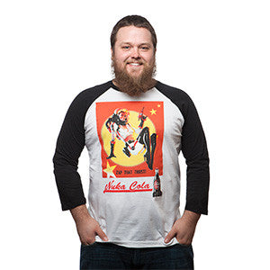 Fallout Nuka Cola Bombshell Raglan Tee
