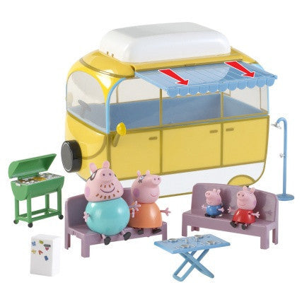 JazWares Peppa Pig's Family Camper Van Playset