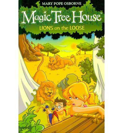 Red Fox Magic Tree House Collection - Lions on the Loose